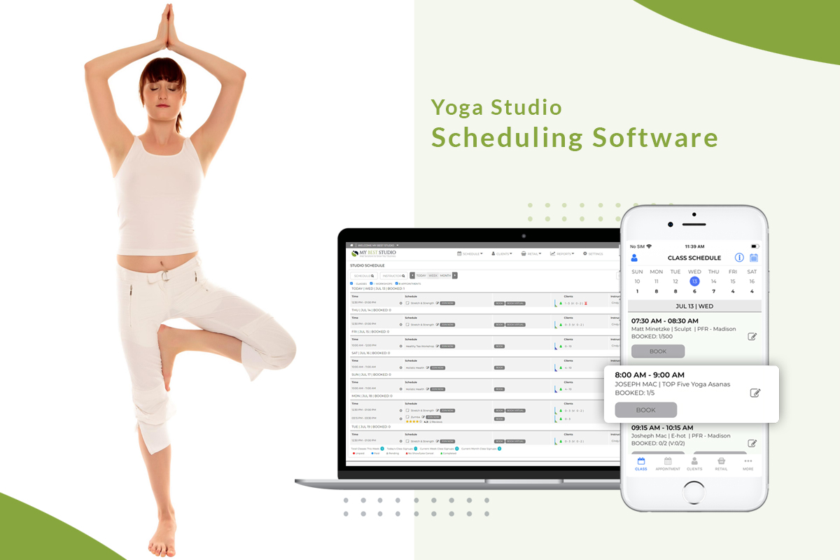 Yoga Studio Scheduling Software