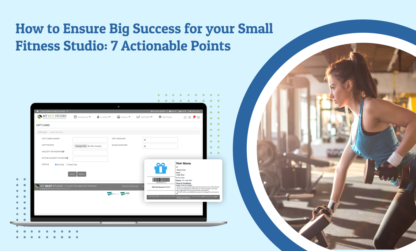 How to Ensure Big Success for your Small Fitness Studio: 7 Actionable Points