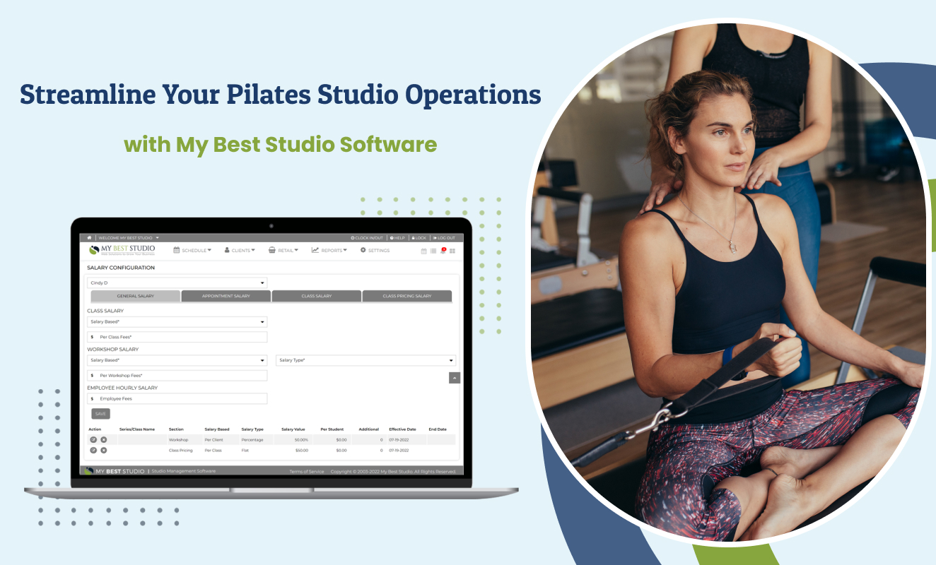 Streamline Your Pilates Studio Operations with My Best Studio Software